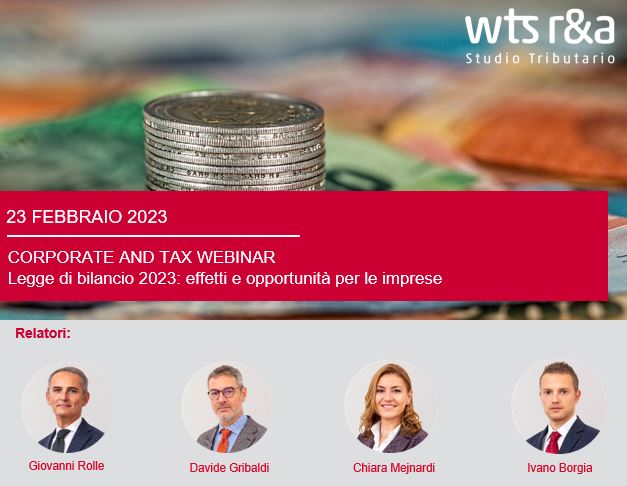 Webinar Legge di bilancio 2023
